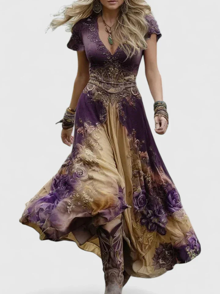 Abito Maxi Elegante | Vestibilità Scenica e Stile Sofisticato
