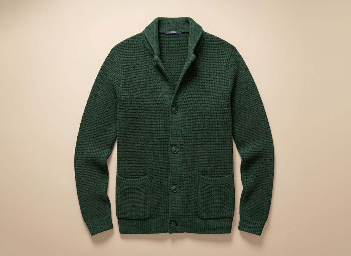 Cardigan in Lana Classico | Comfort e Eleganza