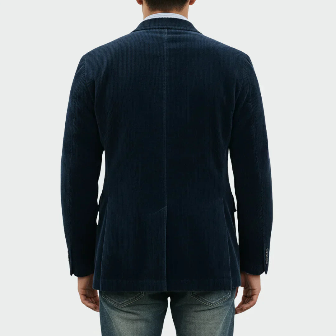 Blazer in Corduroy con Revers Classico | Stile Casual Elegante