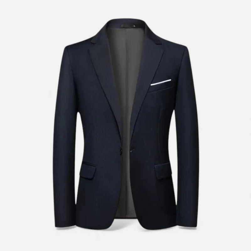 Blazer Strutturato con Revers e Tasche | Stile Elegante