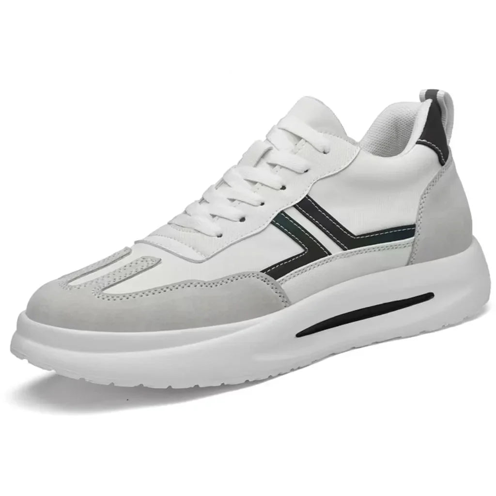 Sneakers con Rialzo Interno e Suola Ammortizzata | Comfort