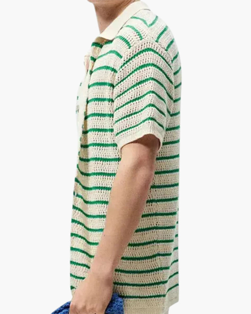 Camicia Marbella Tricot con Bottoni | Comfort e Traspirabilità