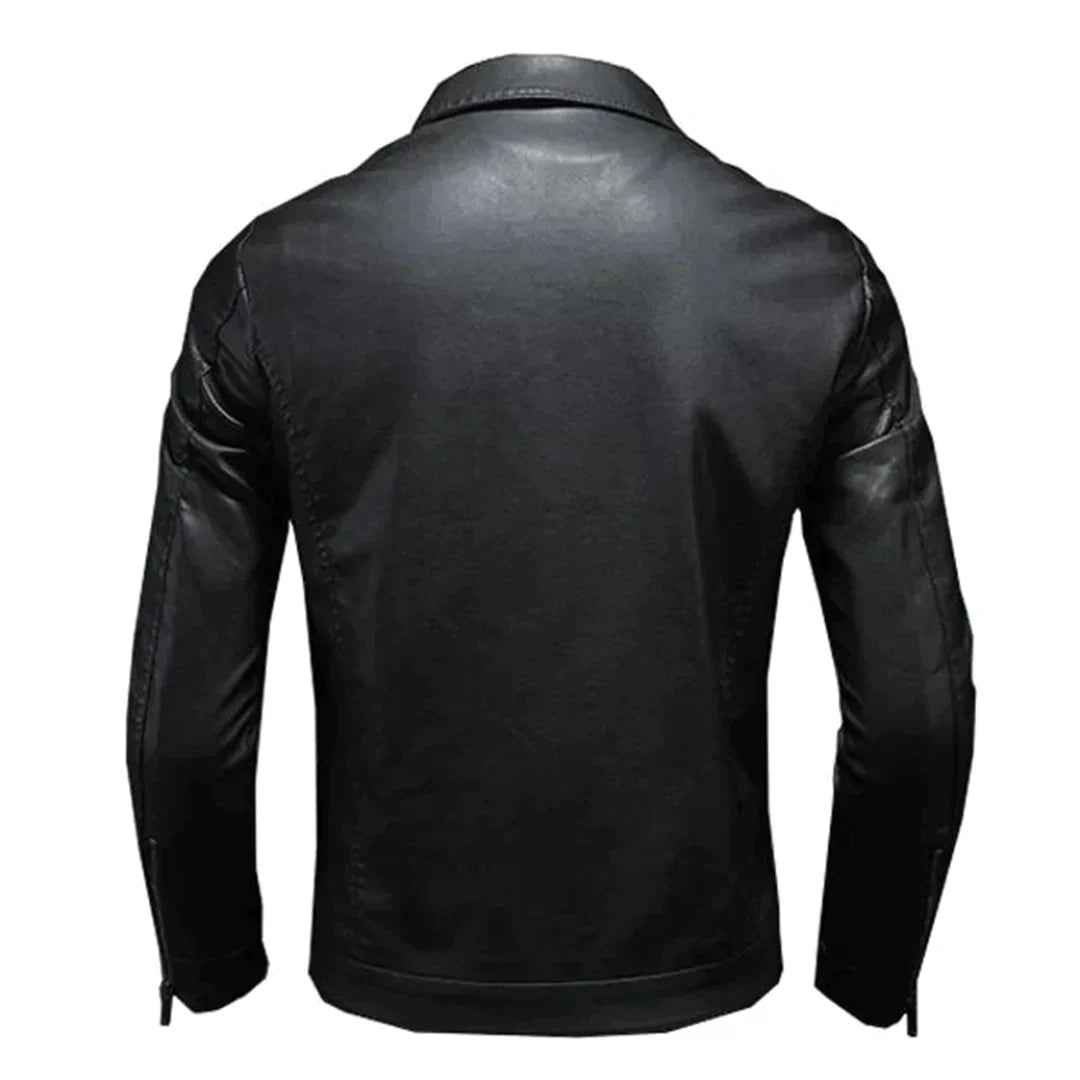 Giacca da Moto con Zip e Tasche Frontali | Ideale per Guida e Uso Quotidiano