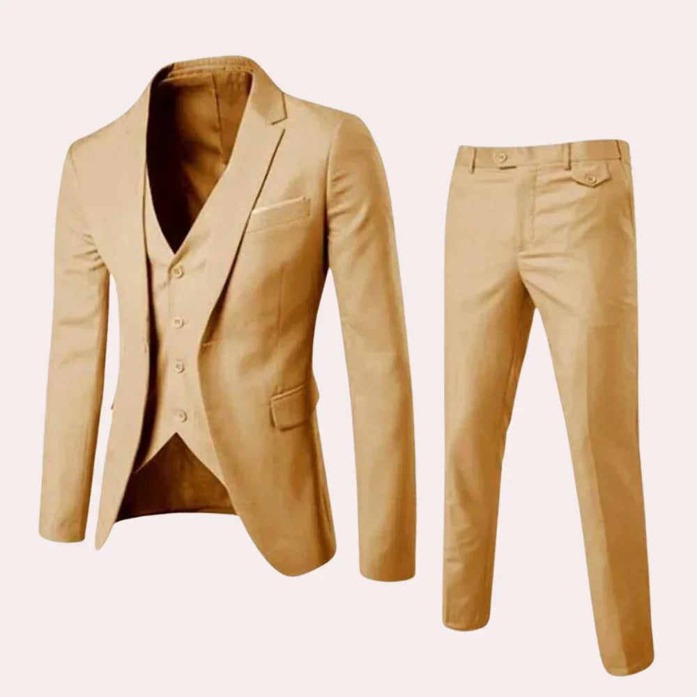 Completo Slim Fit Elegante | Blazer e Pantaloni Leggeri