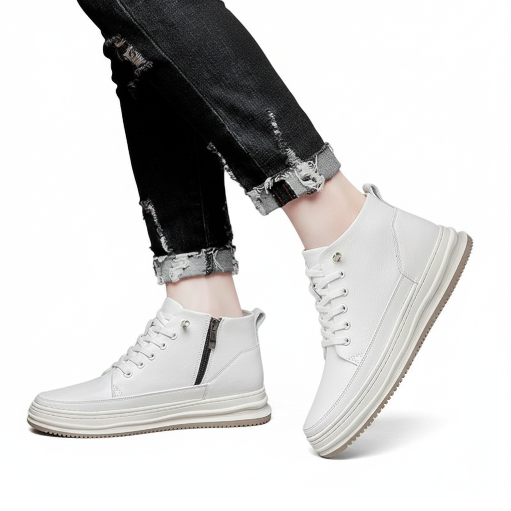Sneaker con Rialzo Invisibile | Comfort Ergonomico