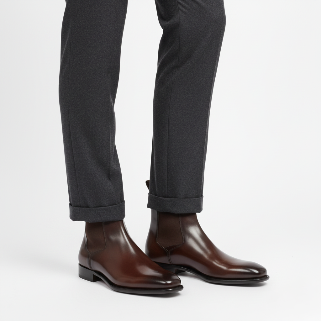 Scarpa con Rialzo Invisibile | Eleganza Italiana
