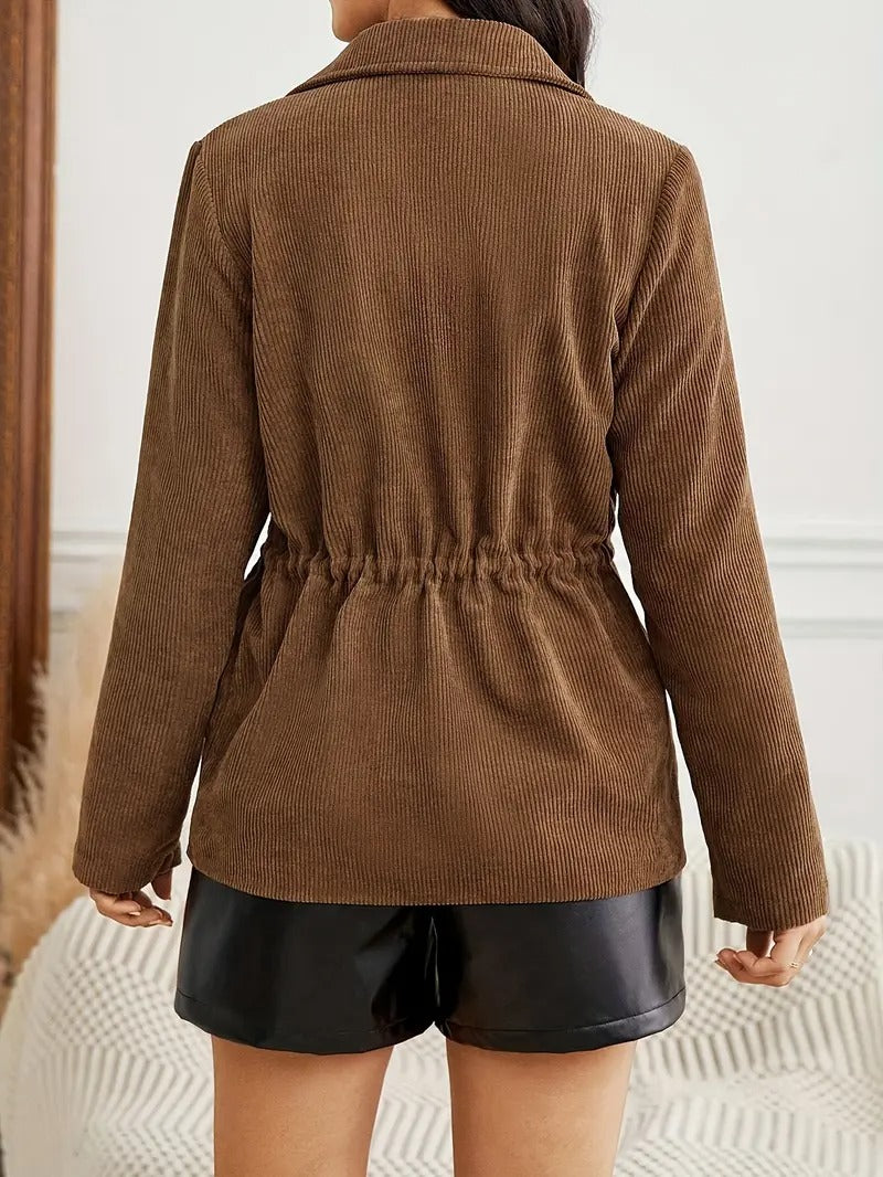 Giacca in Velluto a Coste | Stile Utility Casual
