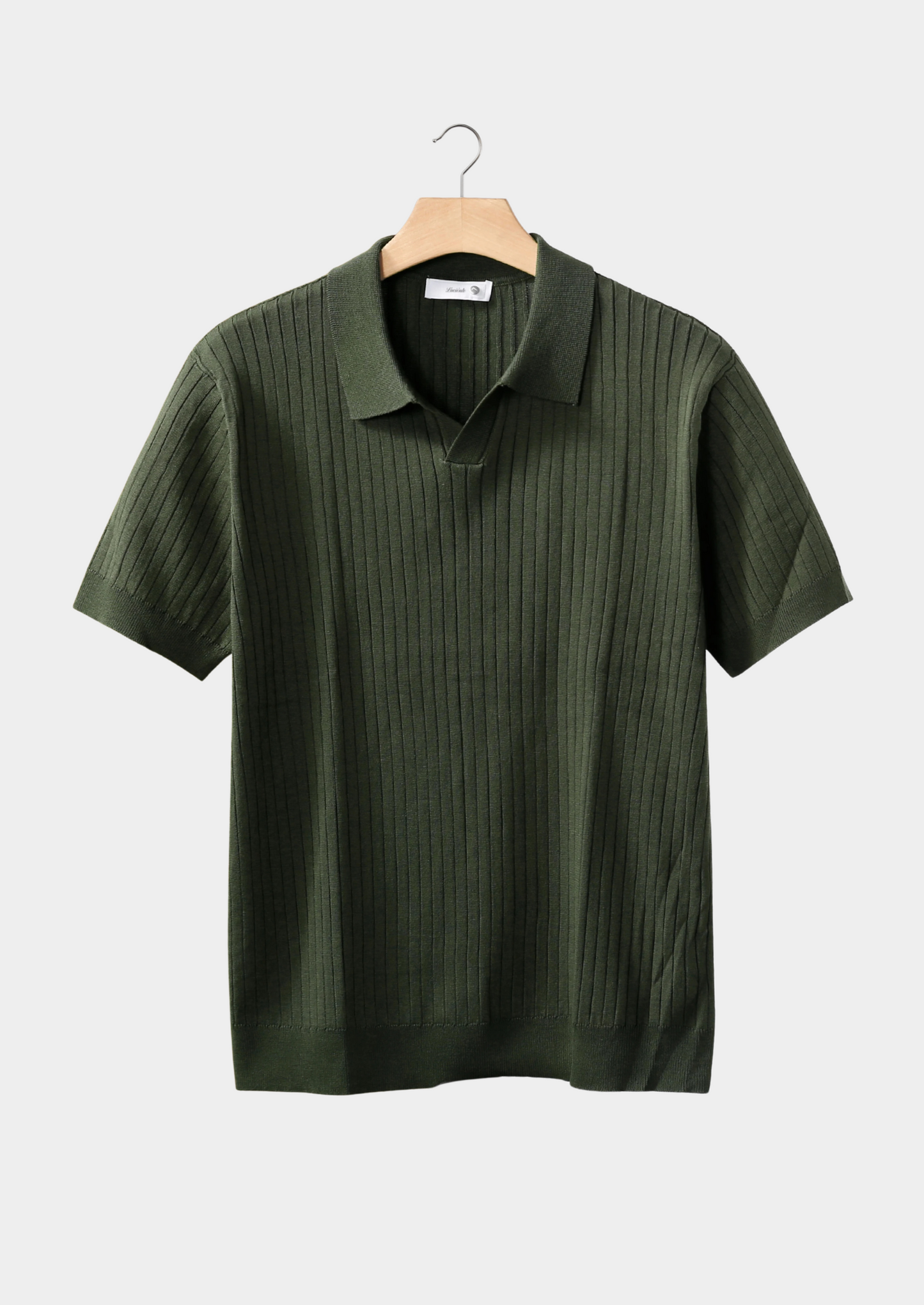 Polo a Righe con Colletto Aperto | Ideale per Uso Estivo