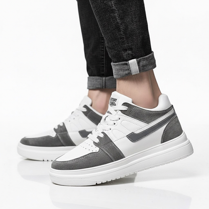 Sneakers con Rialzo Interno e Dettagli a Contrasto | Comfort
