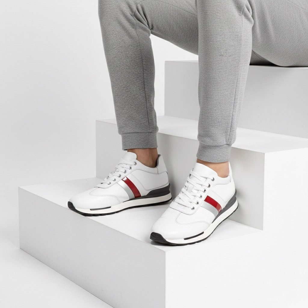 Sneakers con Rialzo Discreto | Supporto e Stabilità