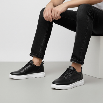 Sneakers con Rialzo Interno e Suola Solida | Comfort