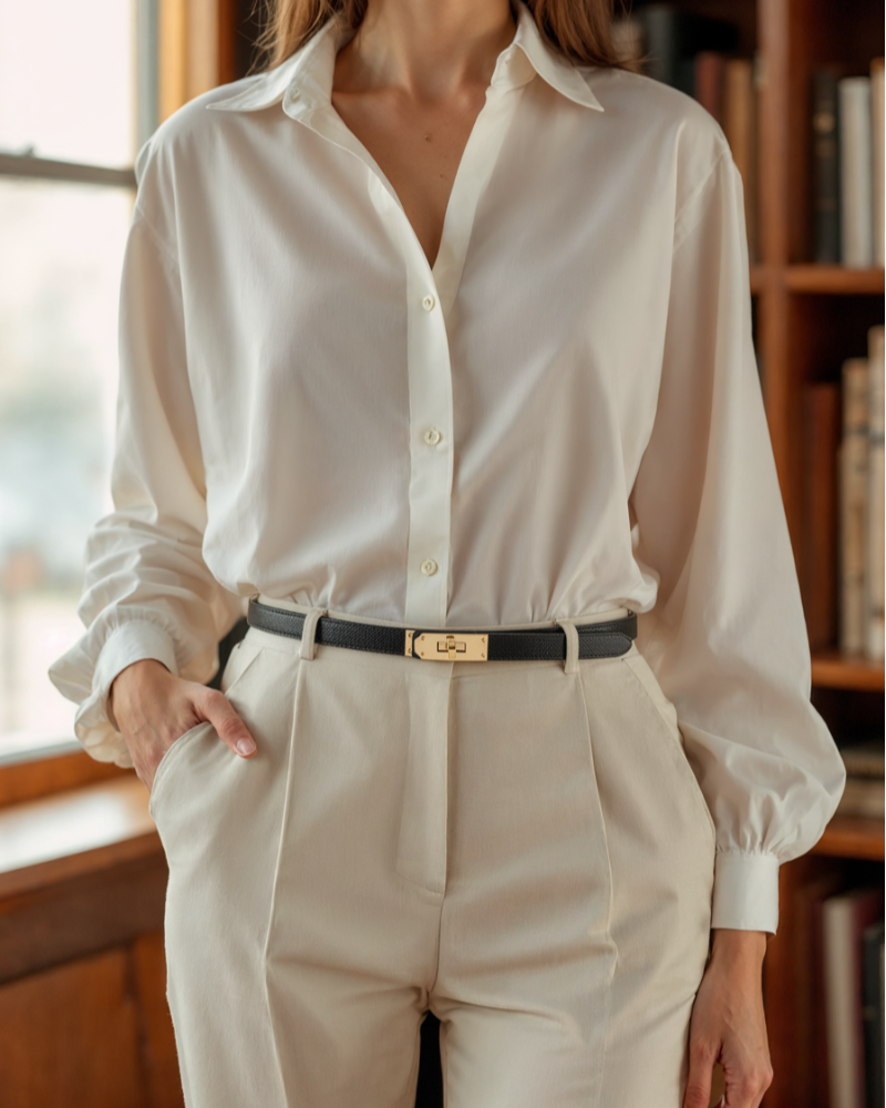 Cintura Slim Vintage | Linea Essenziale e Vestibilità Regolabile