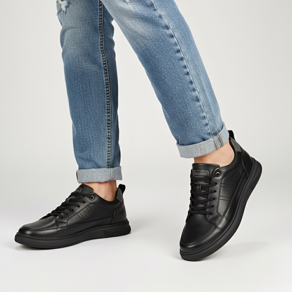 Sneakers con Rialzo Interno e Suola Robusta | Comfort Giornaliero