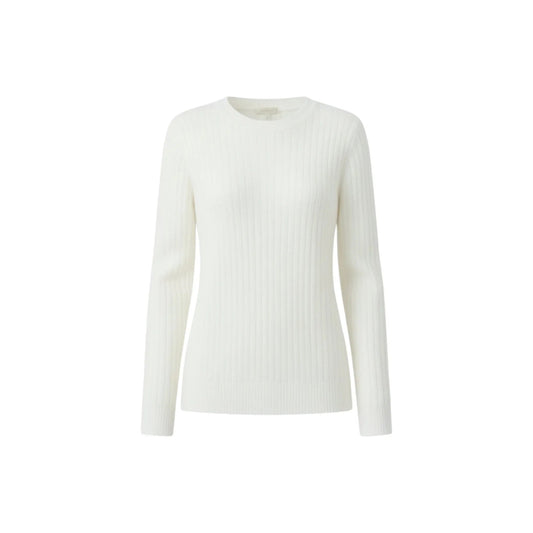 Maglia Girocollo con Maniche Lunghe in Lana | Ideale per la Stagione Autunnale e Invernale