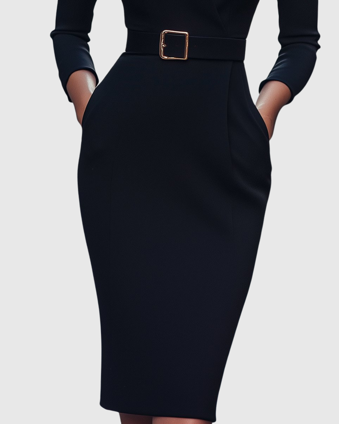 Abito Midi Raffinato | Vestibilità Sartoriale e Comfort