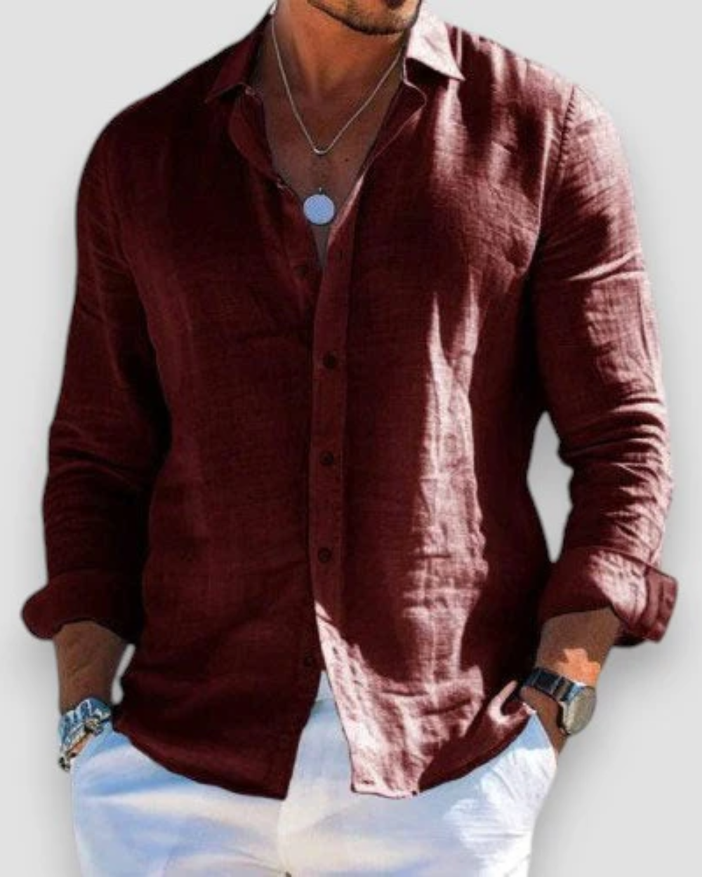 RG™ Camicia in Lino | Versatile e Leggero
