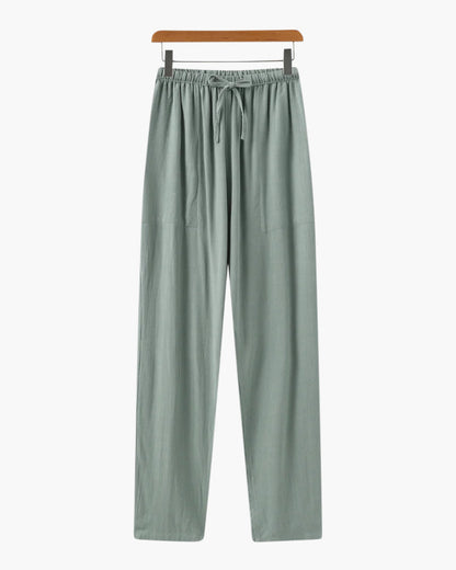 Pantaloni in Lino Slim Fit | Vestibilità Pulita e Comfort Estivo