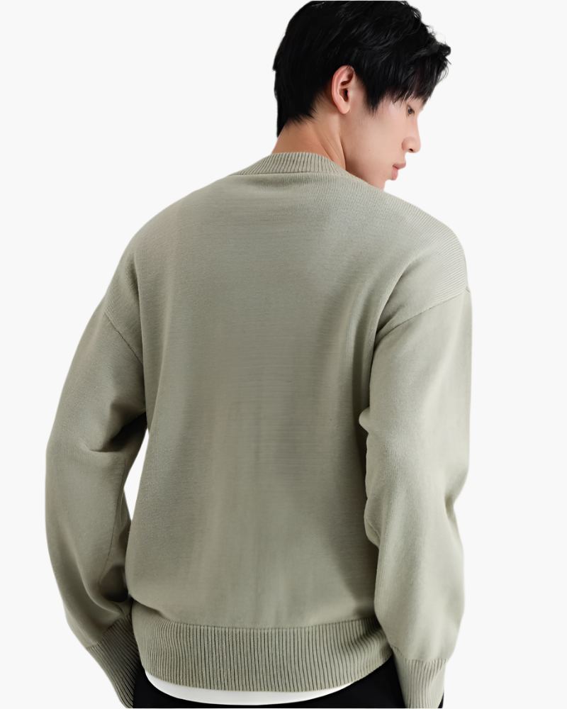 Maglione Collo Alto 100% Lana Premium | Comfort ed Eleganza