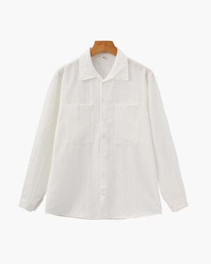 Camicia a Righe Uomo | Stile Elegante e Comfort Quotidiano