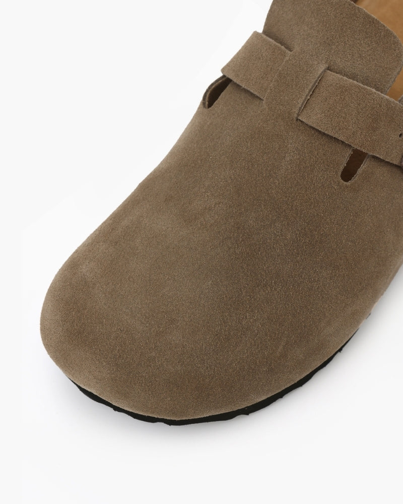 Zoccoli in Suede Velliani | Comfort Elegante Quotidiano