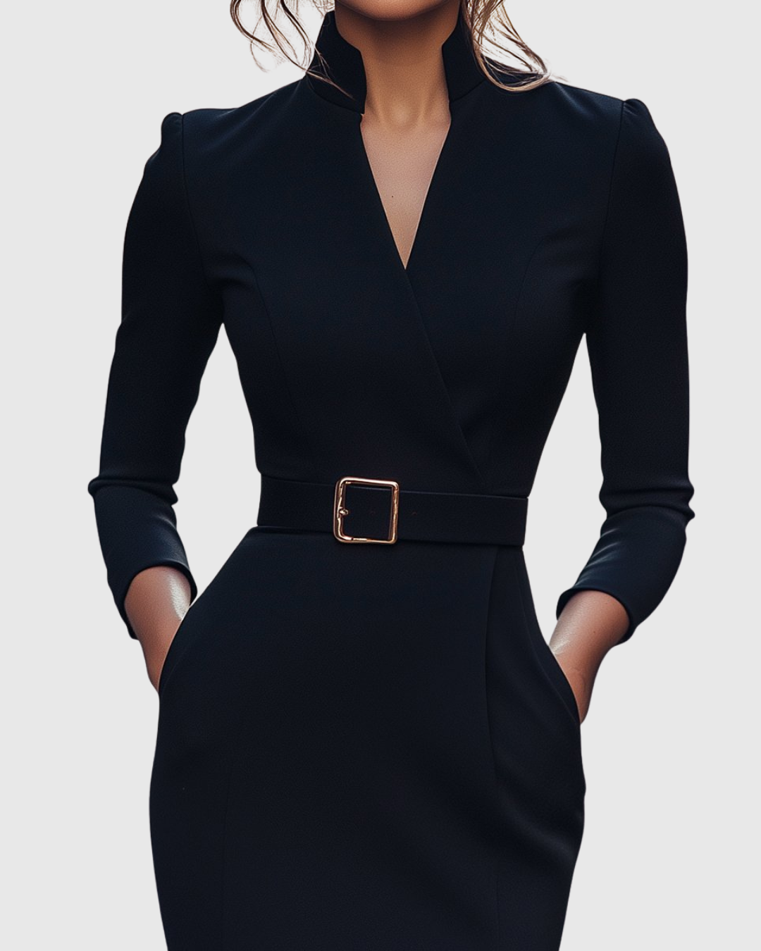 Abito Midi Raffinato | Vestibilità Sartoriale e Comfort