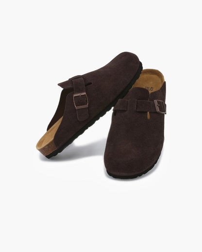 Zoccoli in Suede Velliani | Comfort Elegante Quotidiano