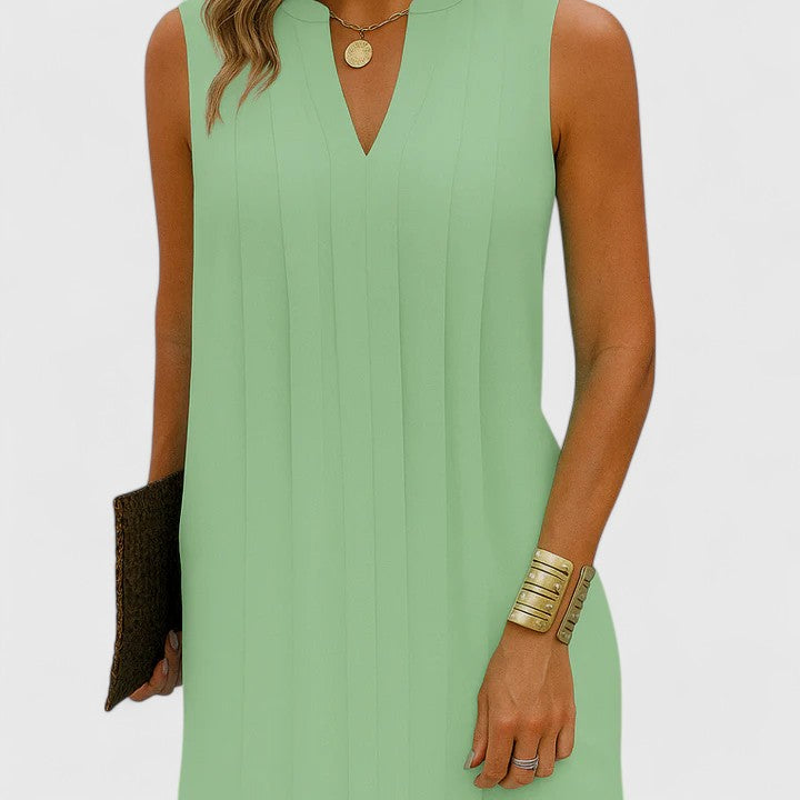 Abito Flattering con Scollo a V | Linea Valorizzante e Dettaglio Scollato