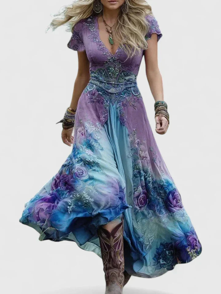 Abito Maxi Elegante | Vestibilità Scenica e Stile Sofisticato