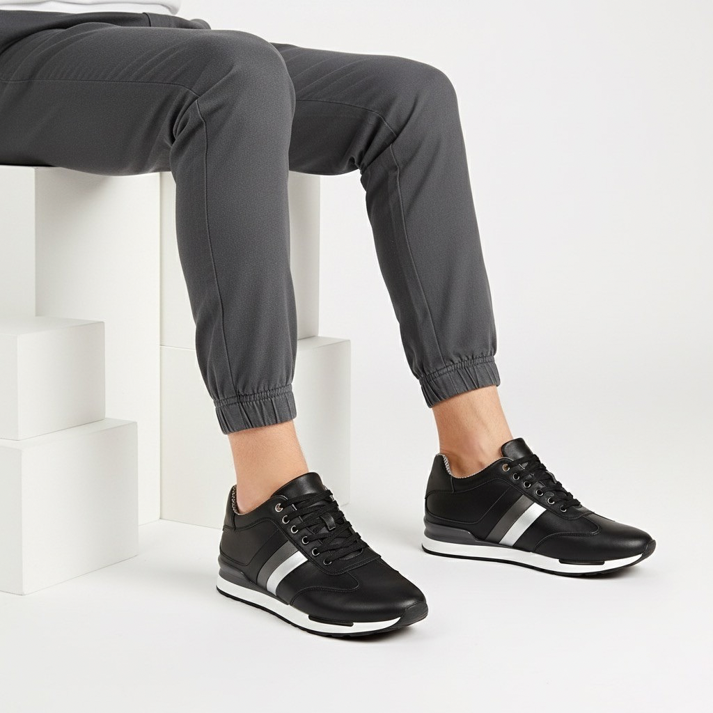 Sneakers con Rialzo Discreto | Supporto e Stabilità