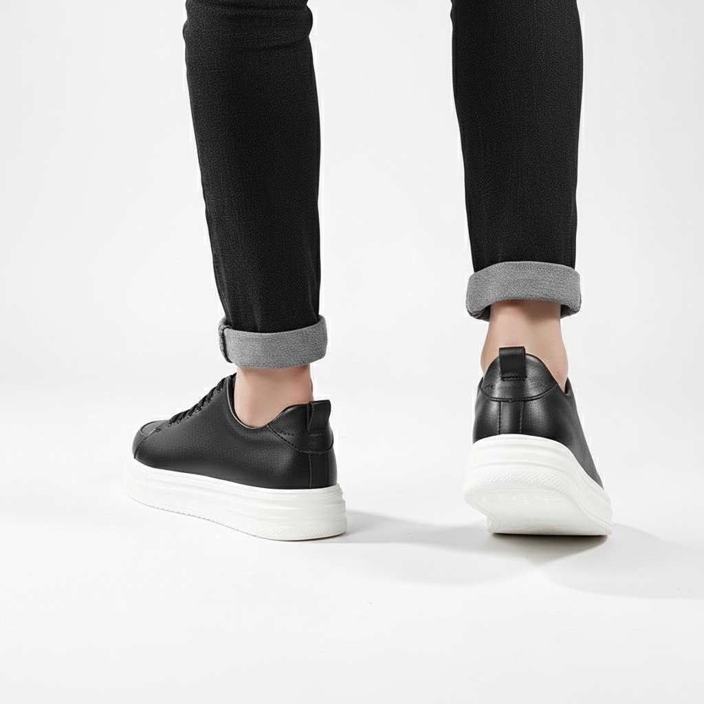 Sneakers con Rialzo Interno | Comfort e Stile Pulito