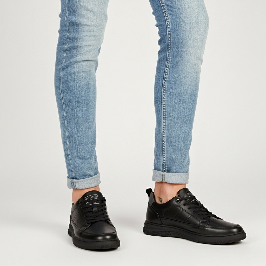 Sneakers con Rialzo Interno e Suola Robusta | Comfort Giornaliero