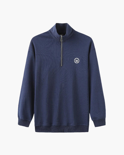 Felpa con Zip in Cotone | Comfort Quotidiano e Vestibilità Regolare