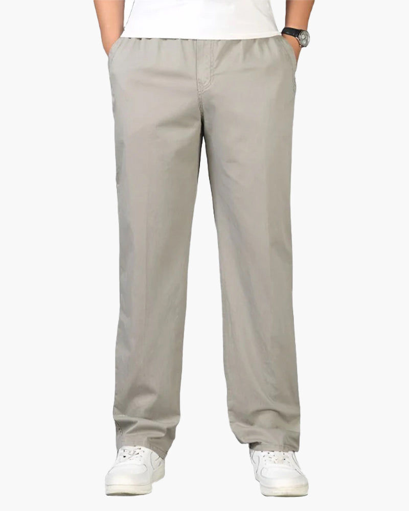 Pantalone in Cotone Uomo | Comfort Quotidiano e Stile Casual
