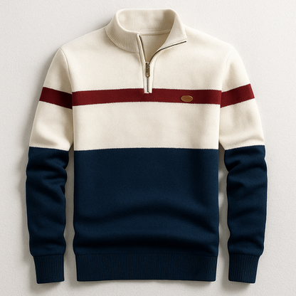 Maglione con Zip al Collo | Comfort e Stile Moderno