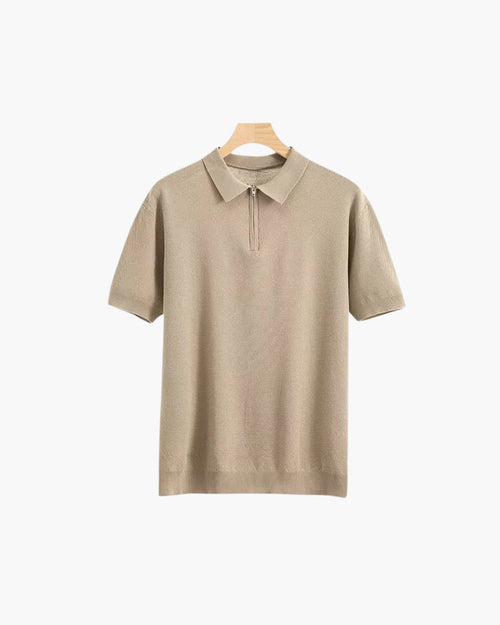 Polo Marbella con Zip | Comfort Traspirante e Stile Moderno