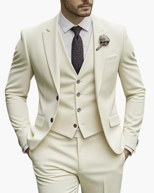 Completo Tre Pezzi Slim Fit Elegante | Abito Cerimonia