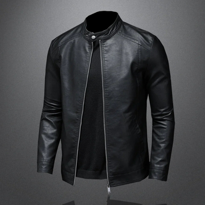 Giacca Biker con Zip e Vestibilità Slim | Ideale per Look Casual Quotidiano