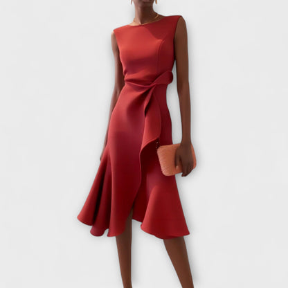 Abito Midi Sofisticato | Eleganza Discreta e Linea Femminile
