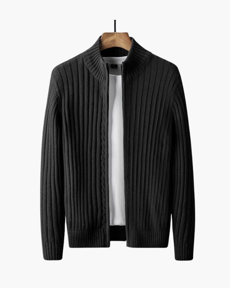 Gilet Zip Elegante Classico | Comfort Quotidiano e Stile Pulito