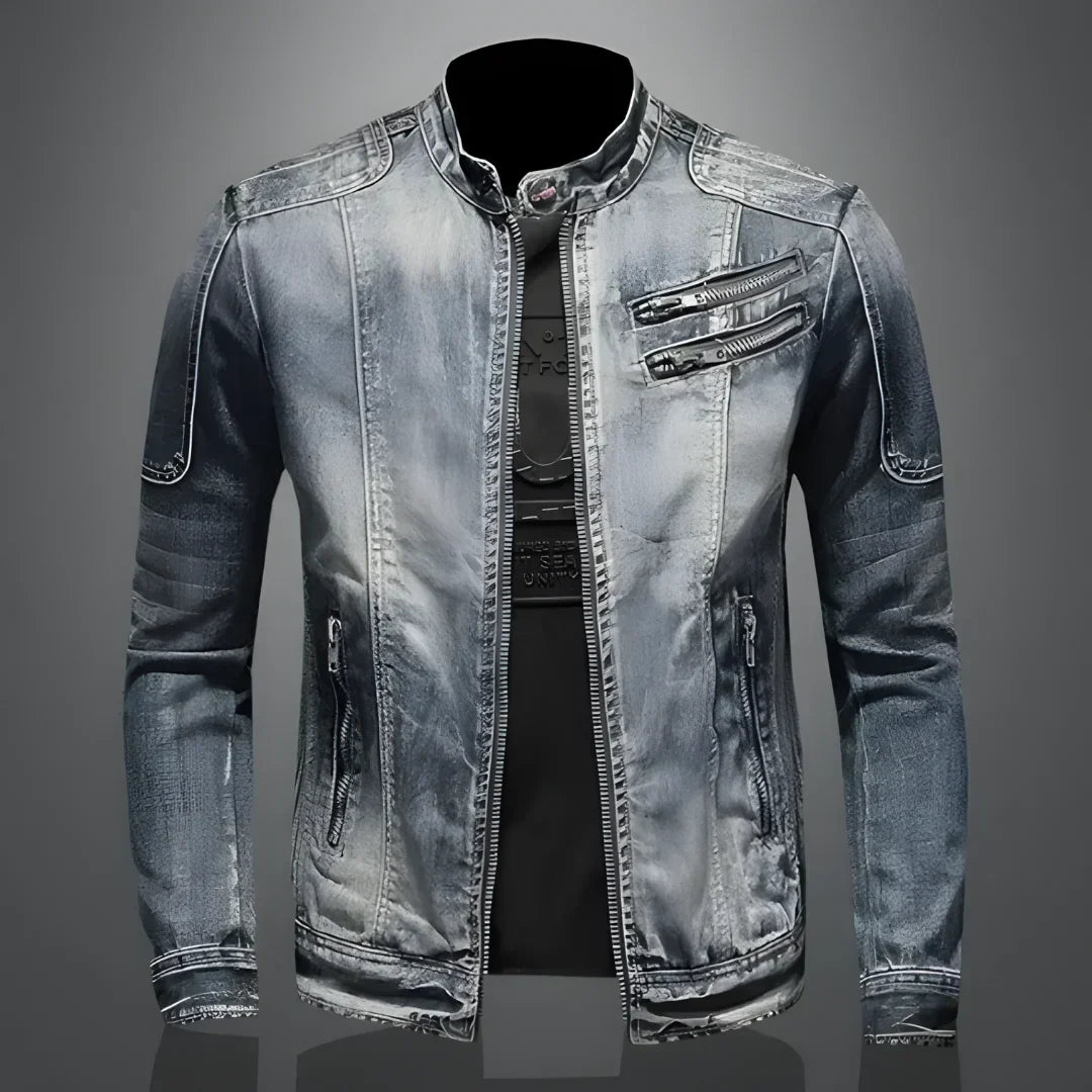 Giacca Uomo con Zip Moderna | Stile Quotidiano Elegante
