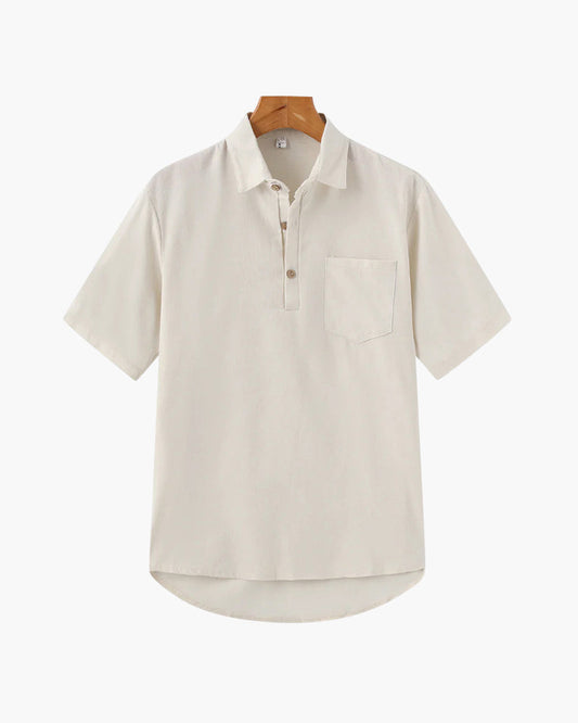 Polo in Lino Premium | Comfort Estivo e Stile Essenziale