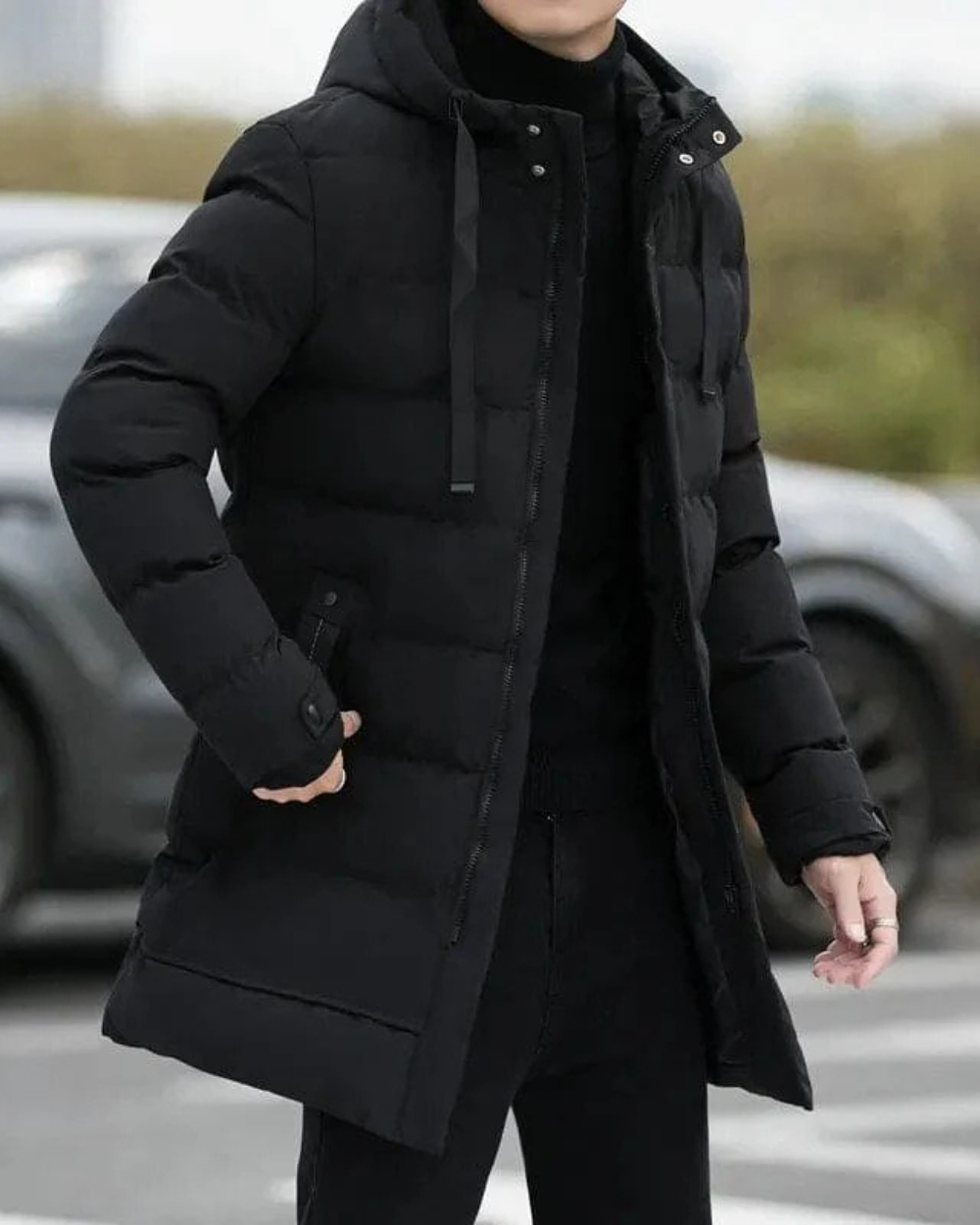 Giacca Invernale Lunga Gianluca | Calore ed Eleganza