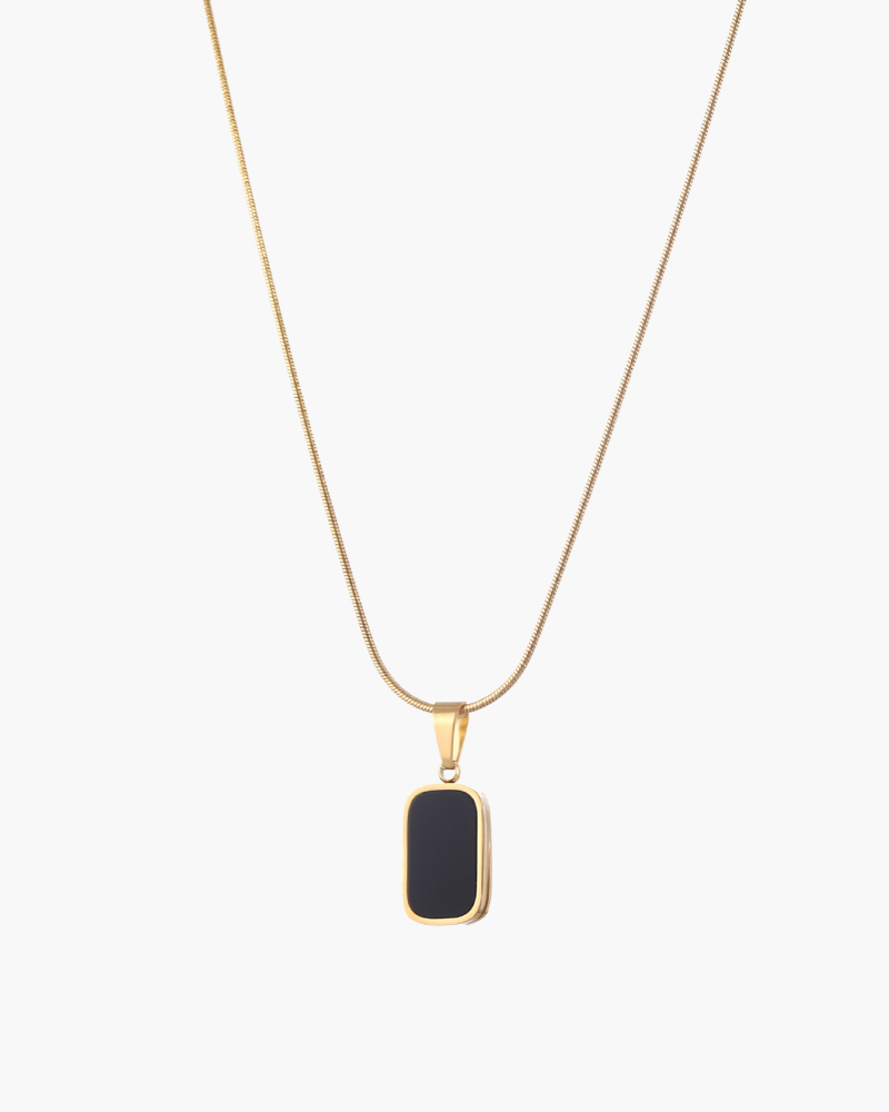 Collana Noir | Collana Minimal Elegante e Versatile