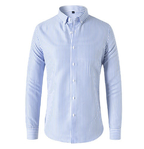 Camicia a Righe Eleganti | Stile Classico Versatile