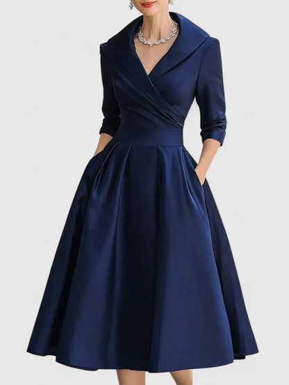 Vestito Midi Elegante | Linea Fluida e Stile Raffinato
