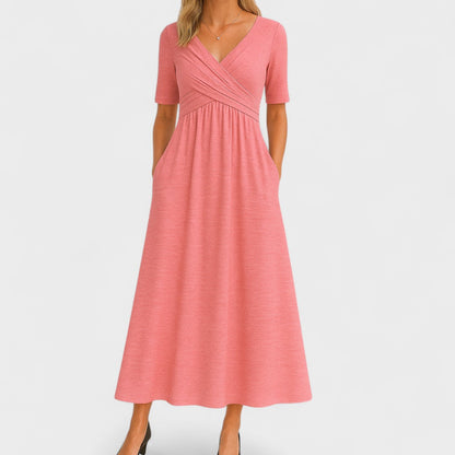 Abito Midi Elegante | Taglio Raffinato e Comfort Bilanciato