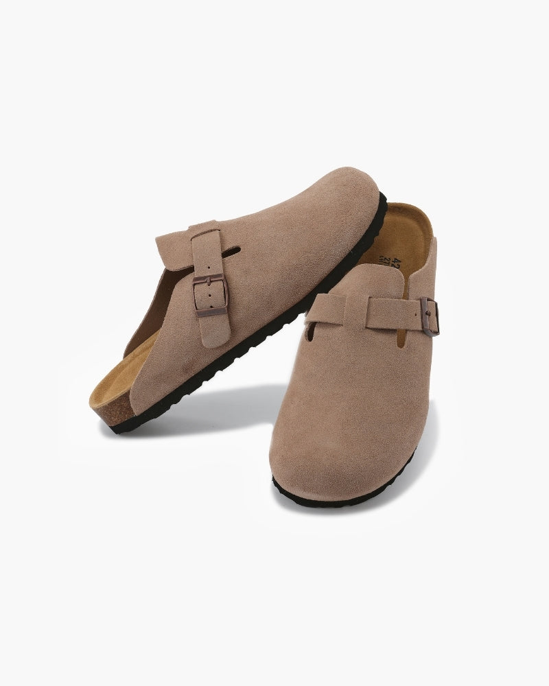 Zoccoli in Suede Velliani | Comfort Elegante Quotidiano