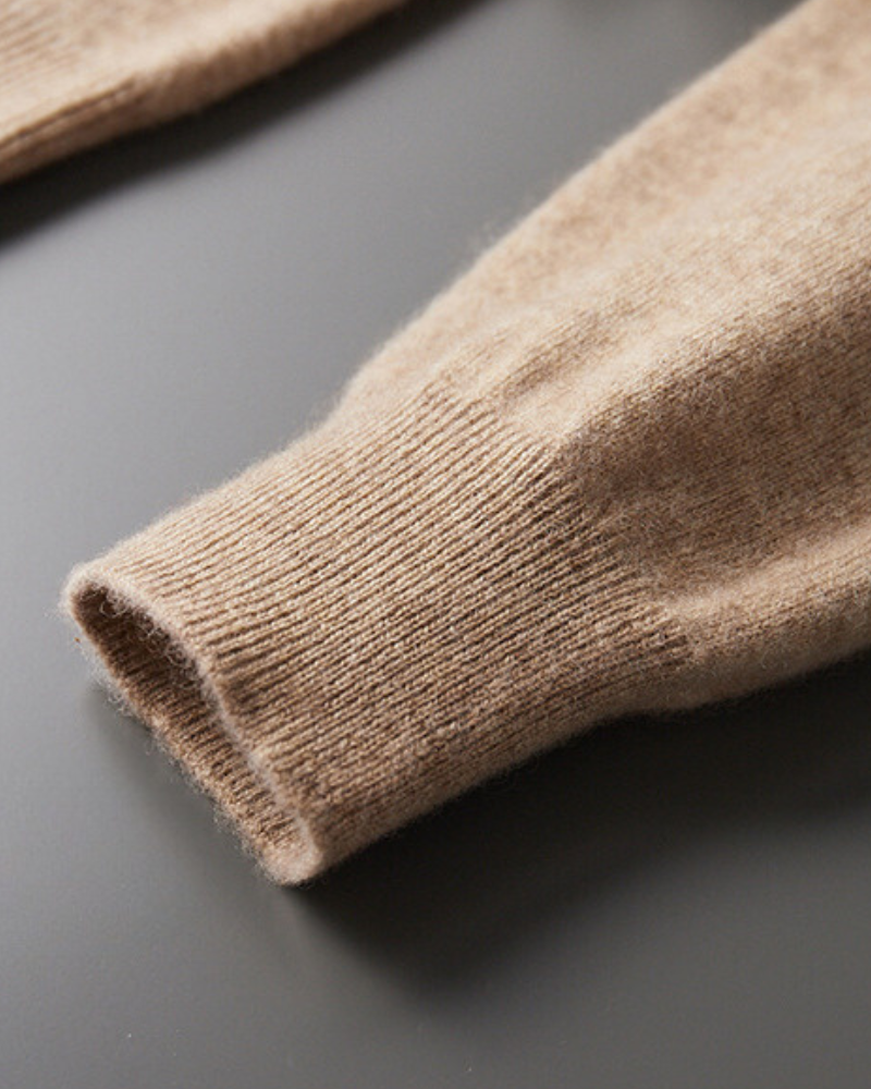 Felpa in Cashmere Puro | Comfort Naturale