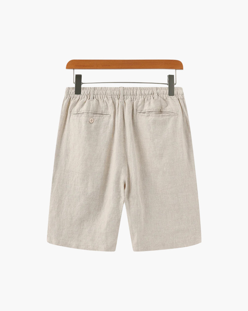 Pantaloni Corti in Lino Premium | Comfort Estivo Essenziale