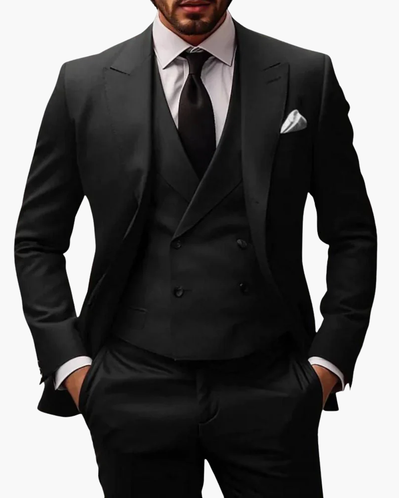 Completo Uomo Tre Pezzi Elegante | Abito Slim Fit